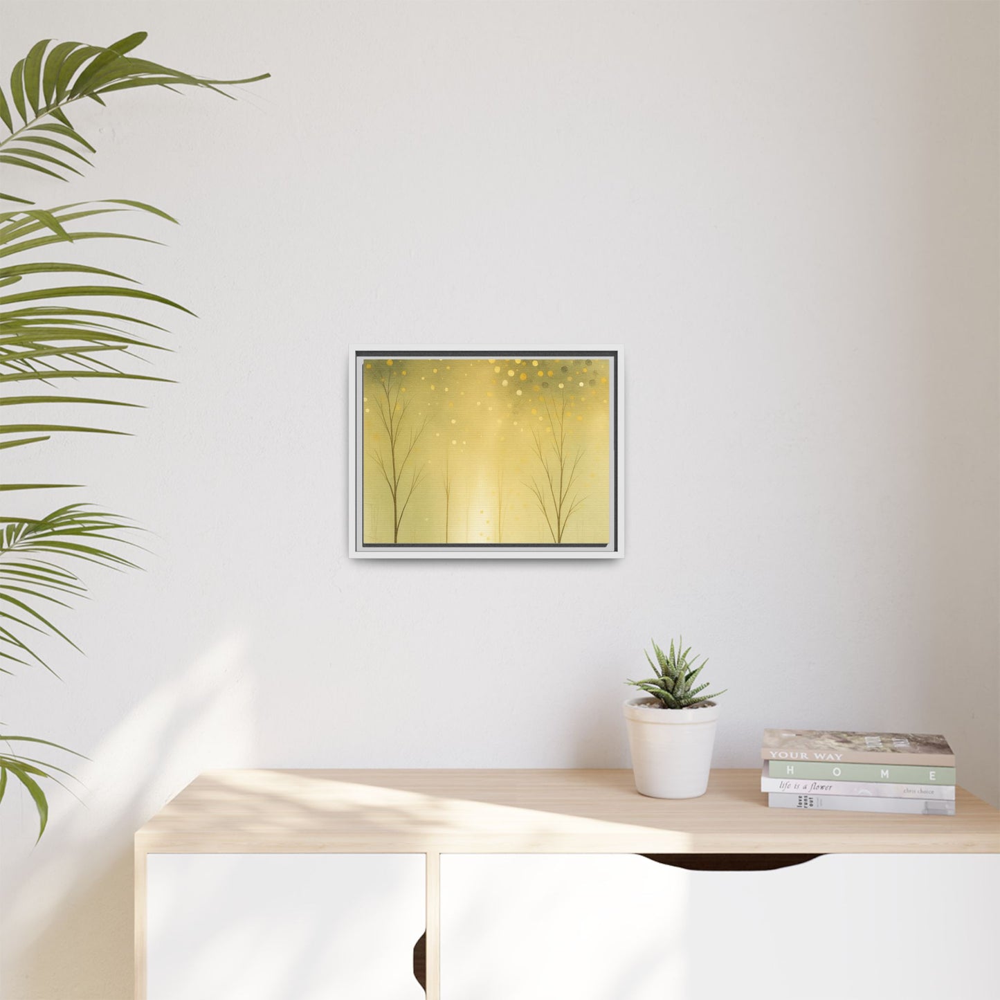 Abstract Framed Canvas Art, Modern Home Decor