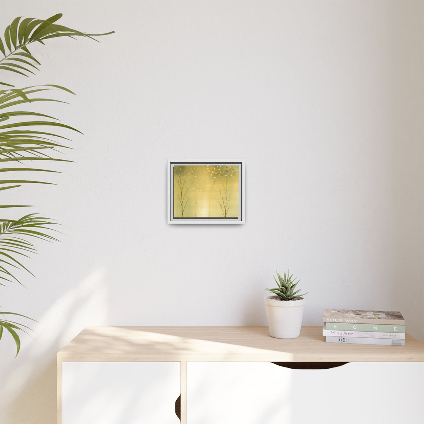 Abstract Framed Canvas Art, Modern Home Decor