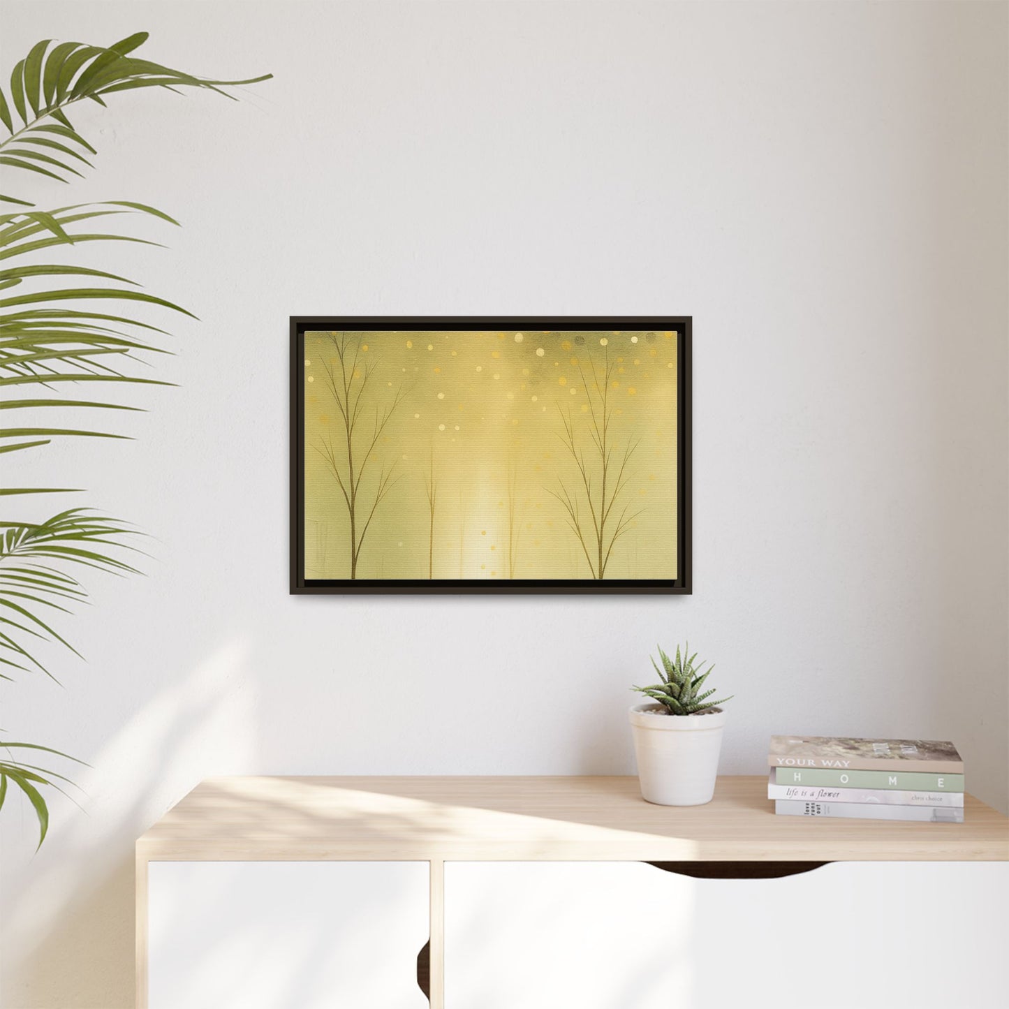 Abstract Framed Canvas Art, Modern Home Decor