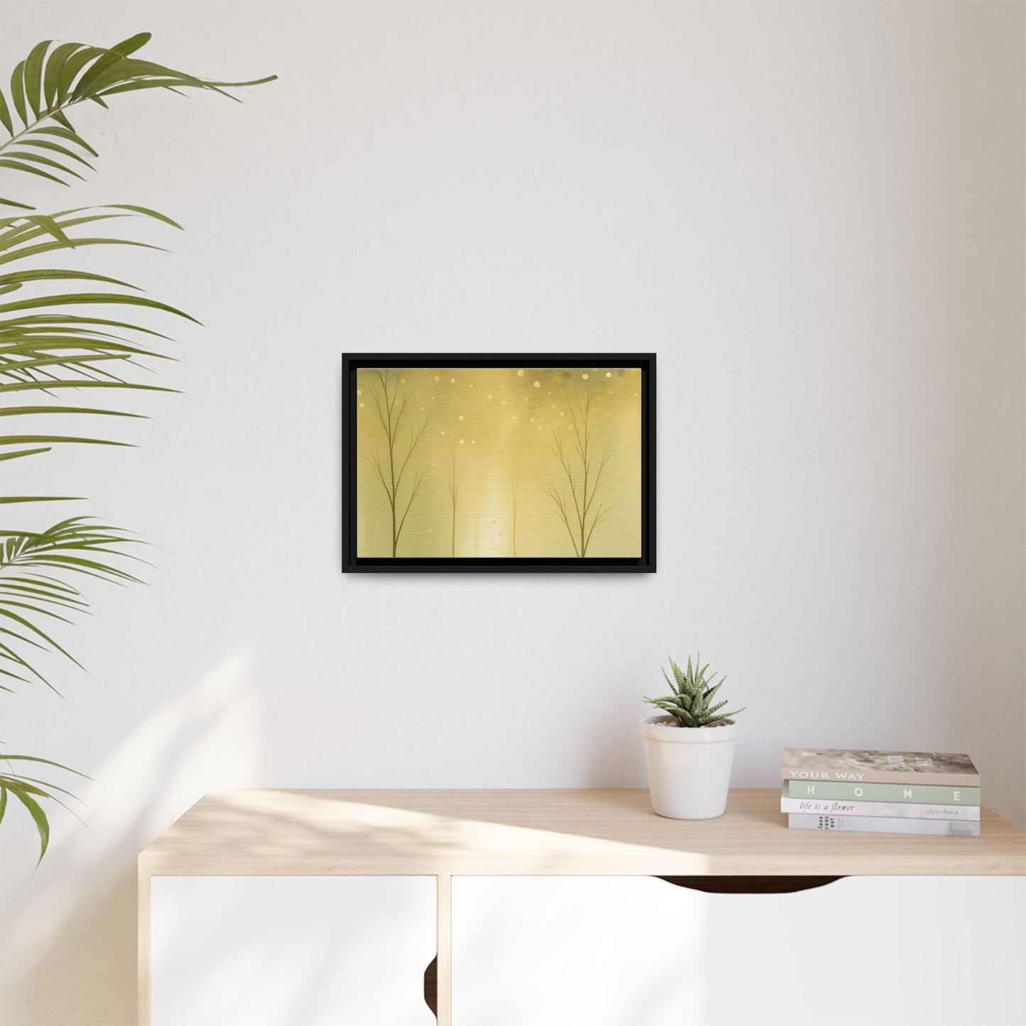 Abstract Framed Canvas Art, Modern Home Decor