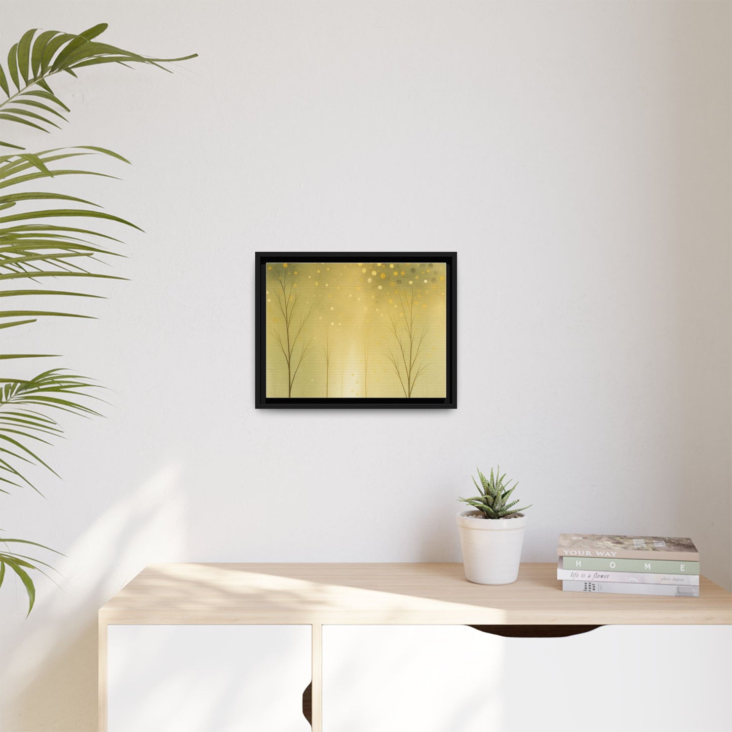 Abstract Framed Canvas Art, Modern Home Decor