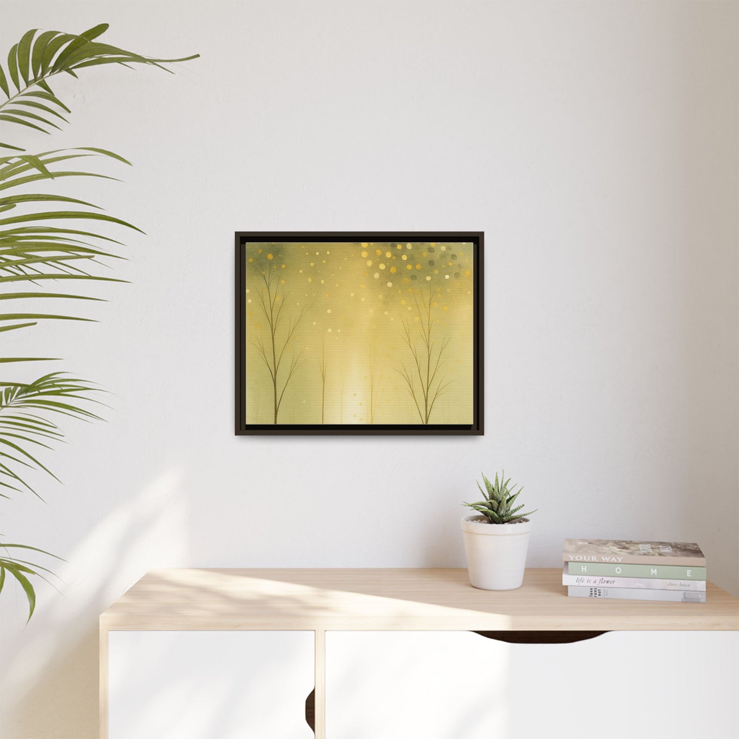 Abstract Framed Canvas Art, Modern Home Decor