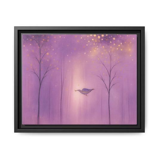 Framed Art Print, Colorful Canvas Decor