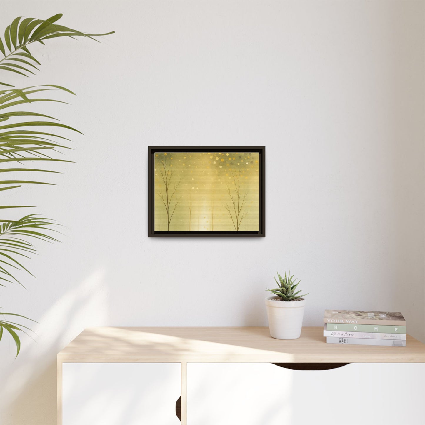 Abstract Framed Canvas Art, Modern Home Decor