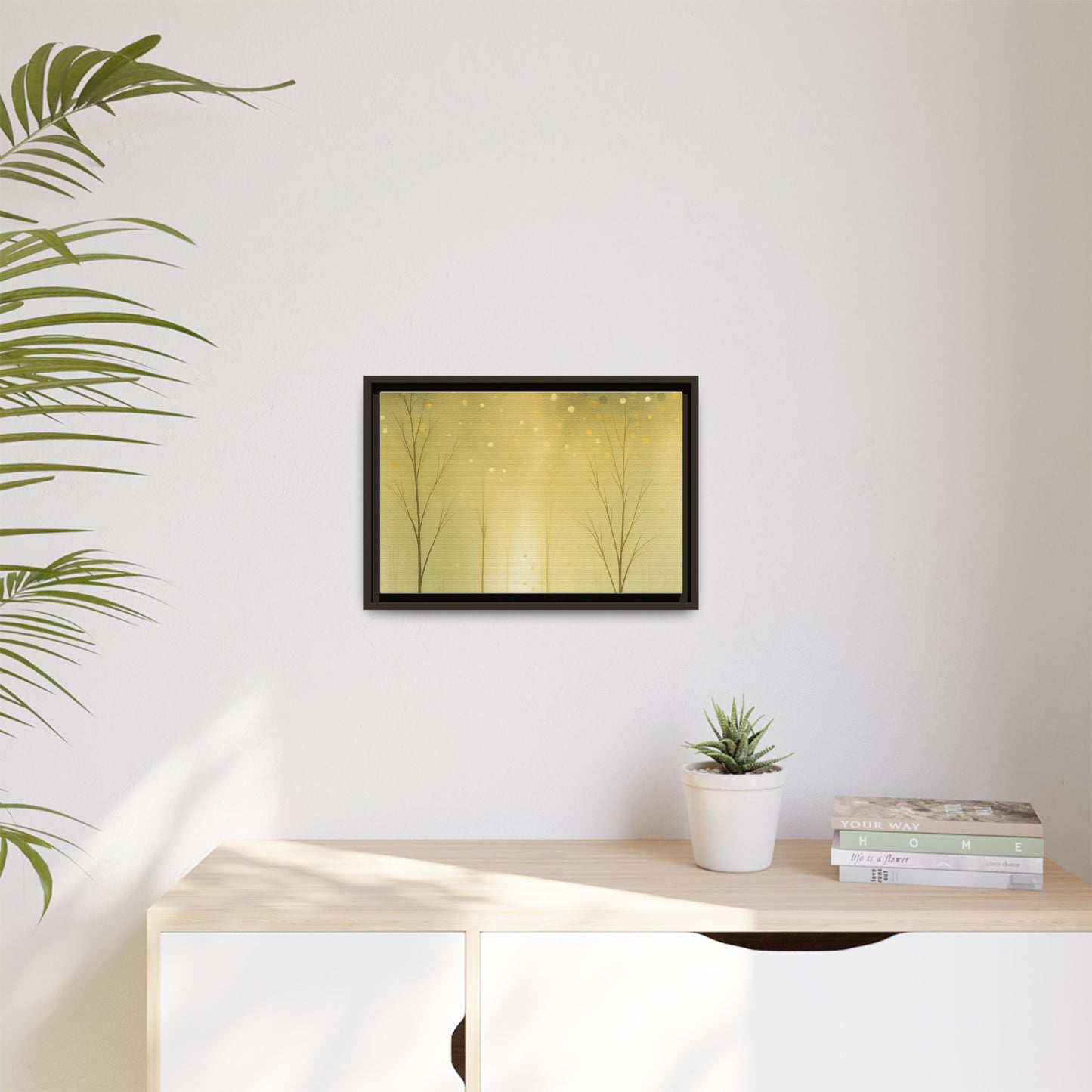 Abstract Framed Canvas Art, Modern Home Decor