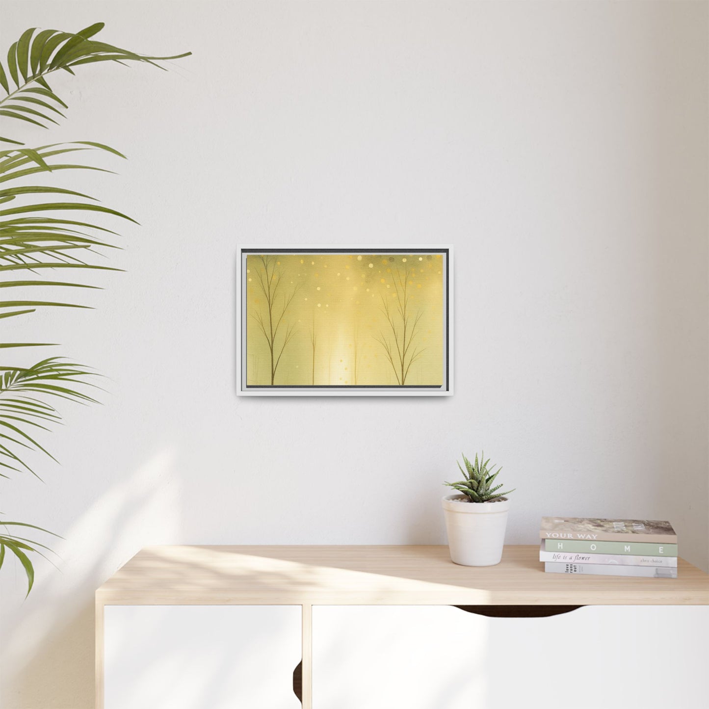 Abstract Framed Canvas Art, Modern Home Decor