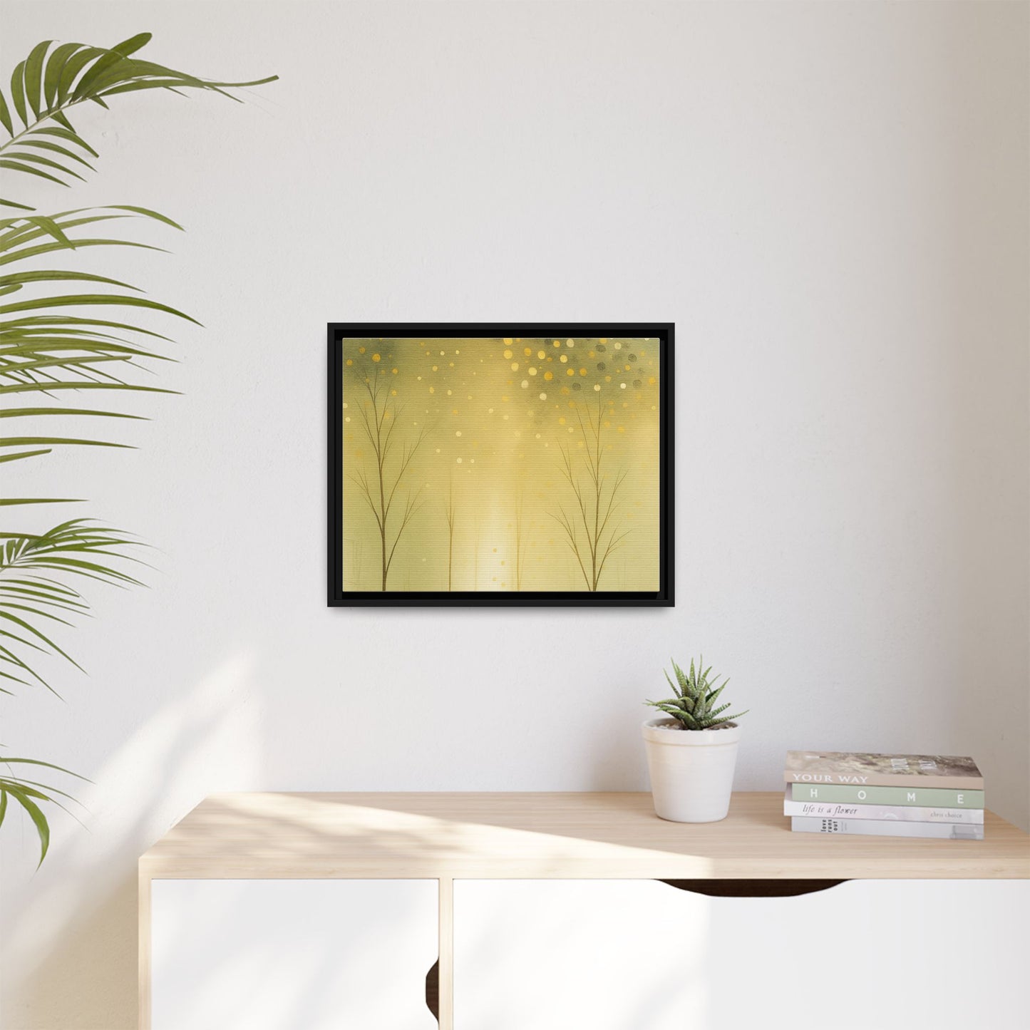 Abstract Framed Canvas Art, Modern Home Decor