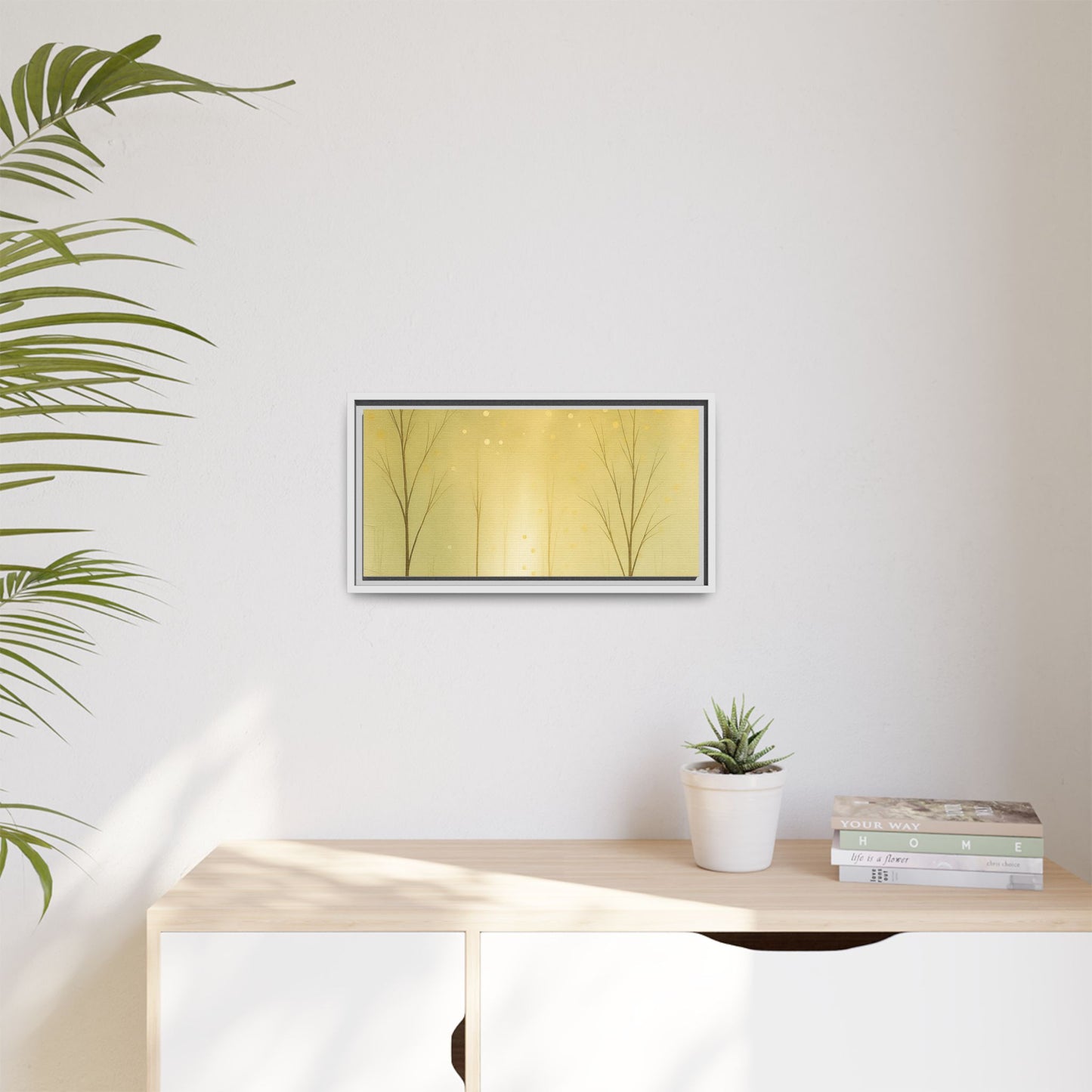 Abstract Framed Canvas Art, Modern Home Decor