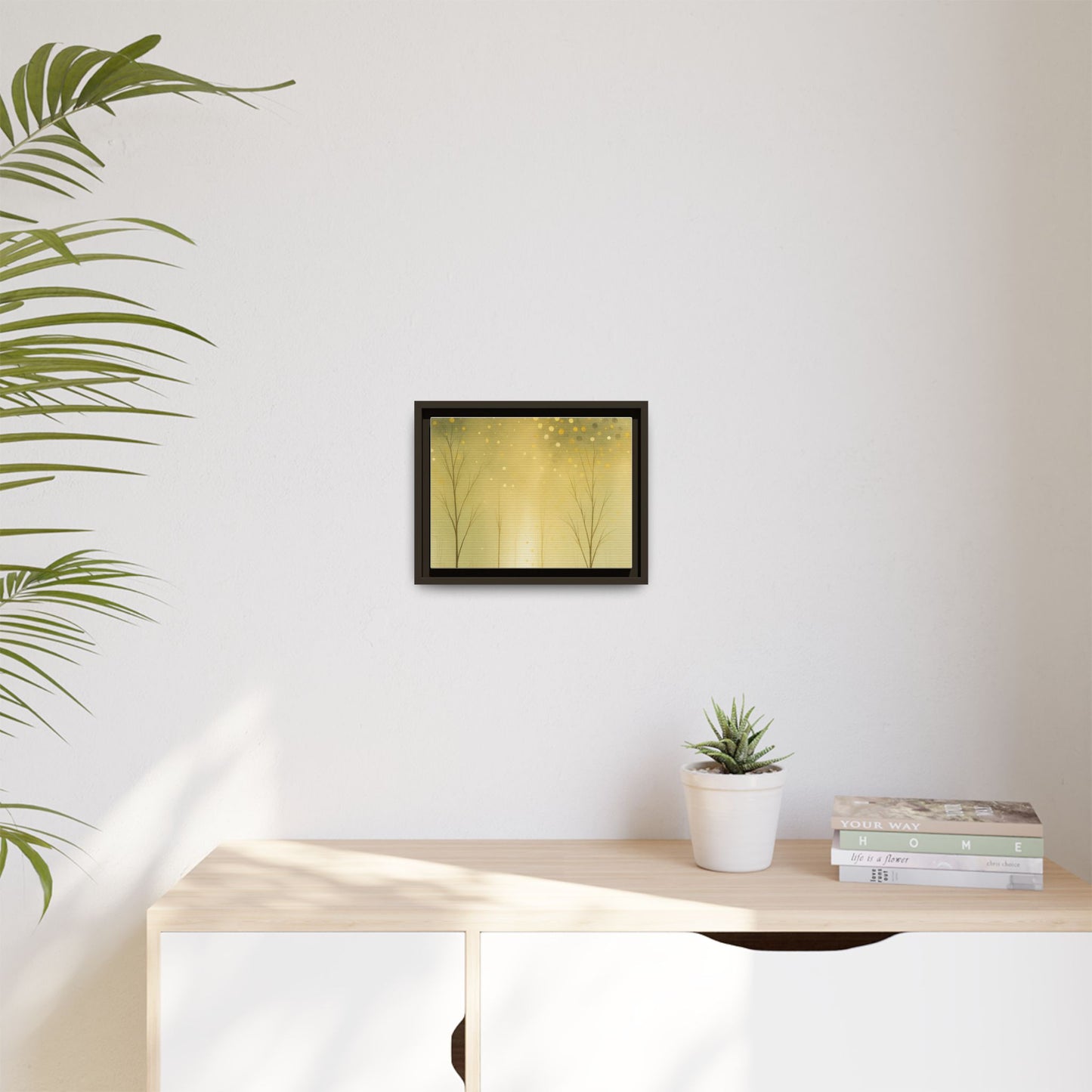 Abstract Framed Canvas Art, Modern Home Decor
