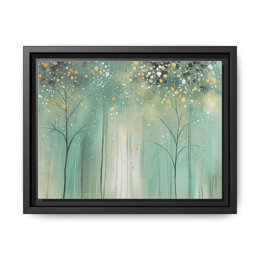Framed Art Print of Tranquil Forest Scene