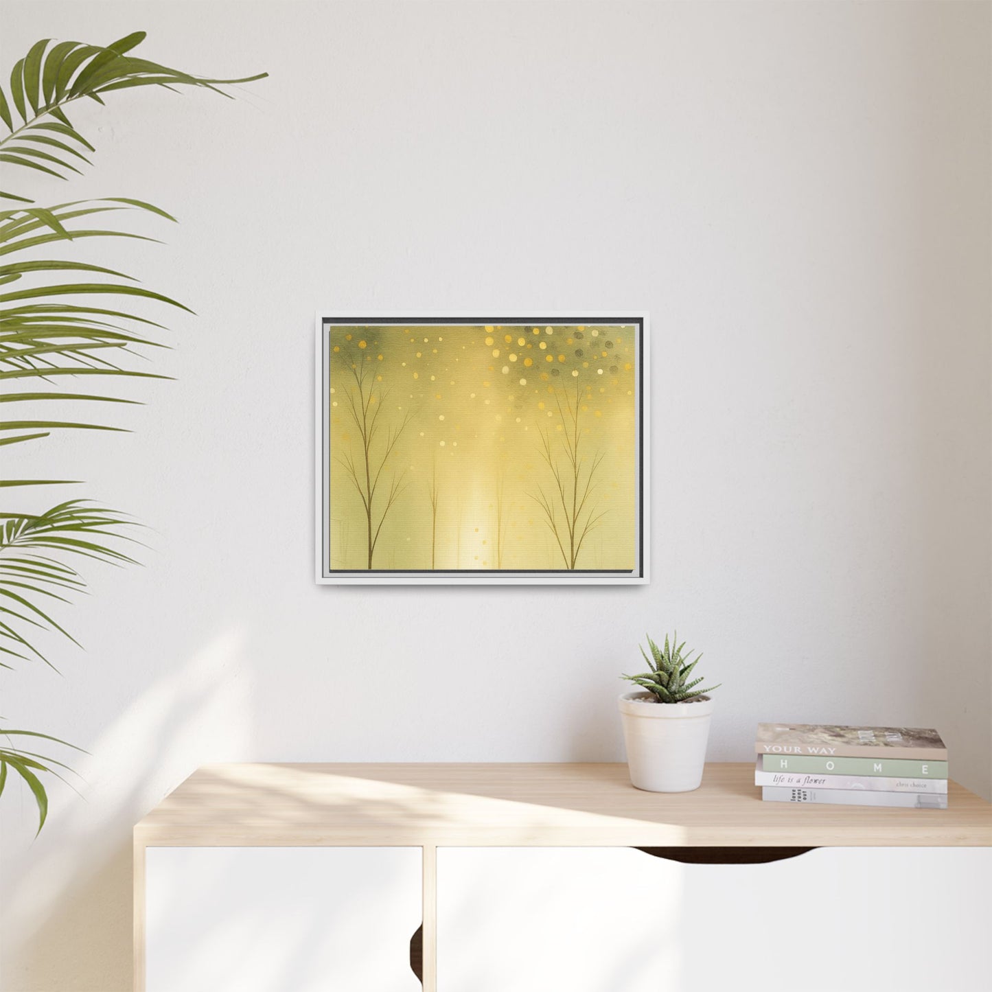 Abstract Framed Canvas Art, Modern Home Decor