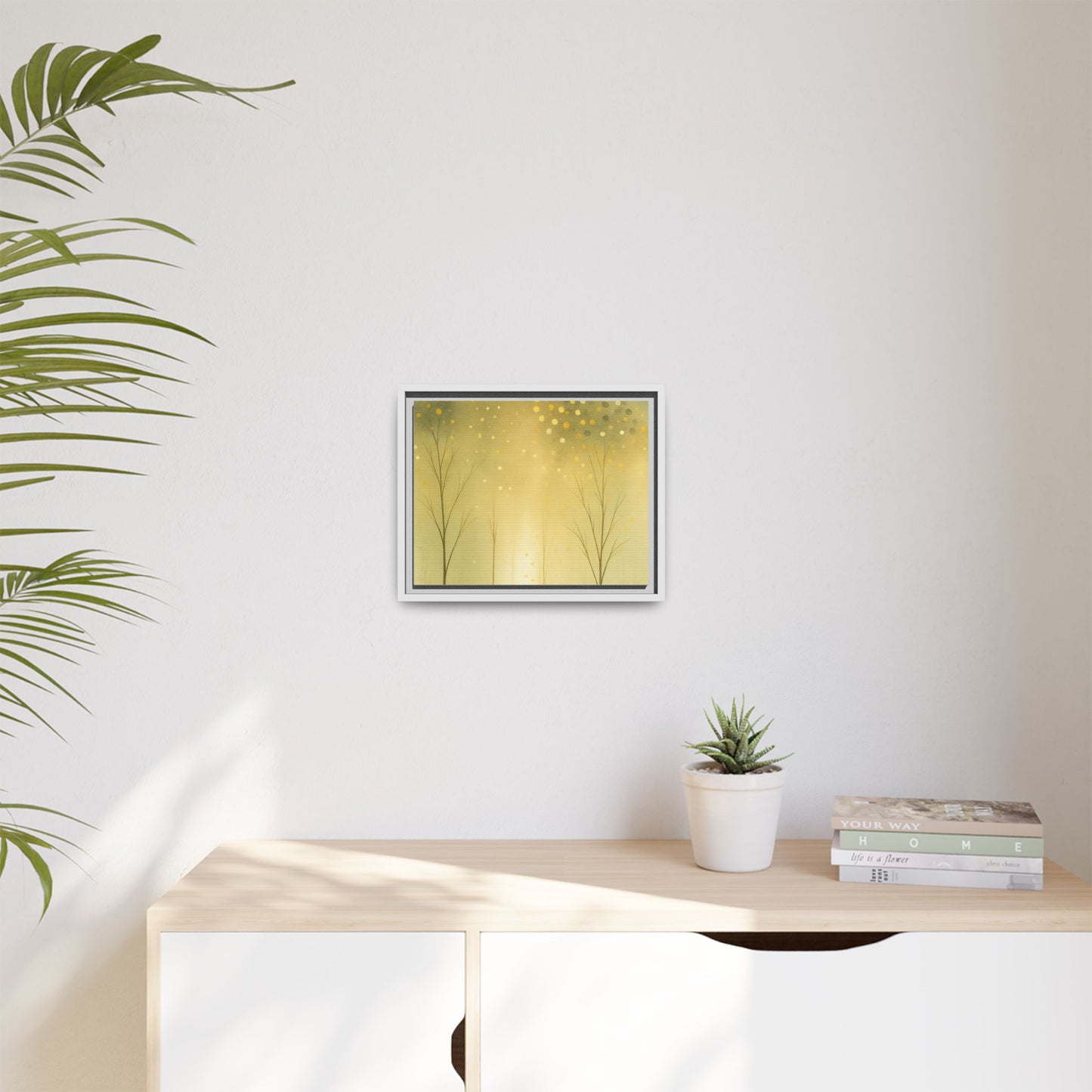 Abstract Framed Canvas Art, Modern Home Decor